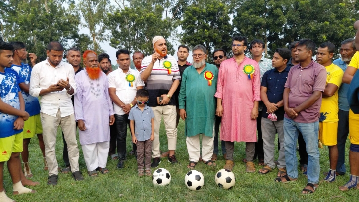 মাদকমুক্ত ফুটবল টুর্নামেন্টের ৪র্থ ম্যাচ অনুষ্ঠিত 